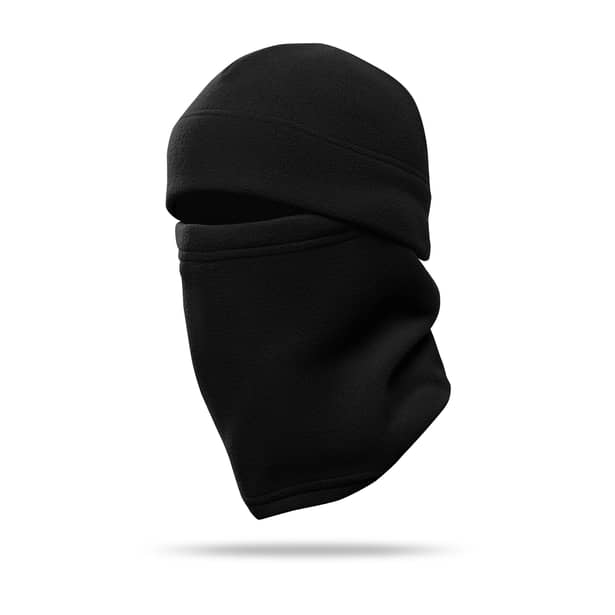 1 - Комплект Winter Tactical Kit: Бафф + Шапка Чорний. Розмір S-M
