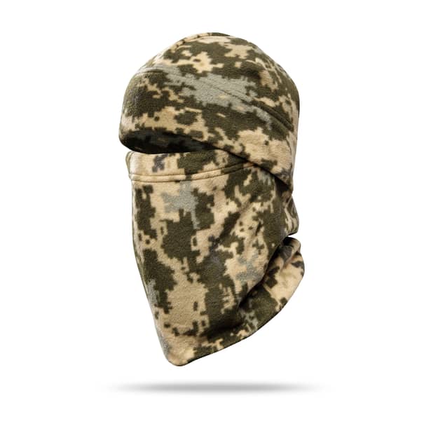 1 - Комплект Winter Tactical Kit: Бафф + Шапка Піксель. Розмір S-M