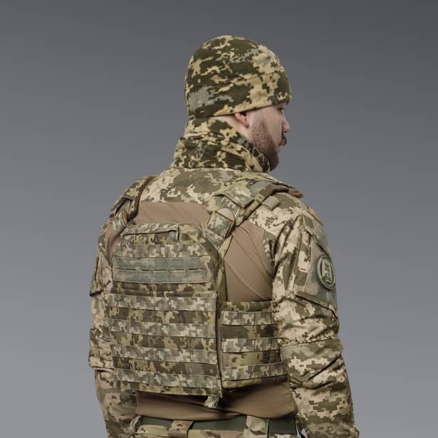 3 - Комплект Winter Tactical Kit: Бафф + Шапка Піксель. Розмір S-M