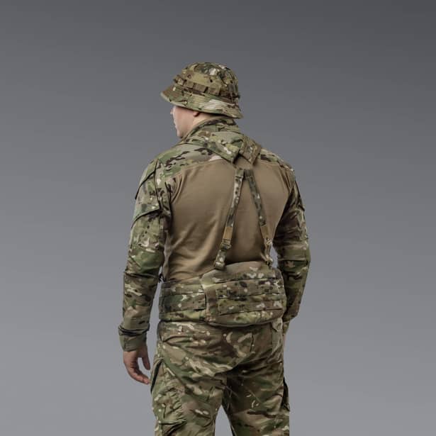 5 - Тактичний розвантажувальний пояс РПС 2 класу захисту, Cordura 500D. Мультикам. S/M