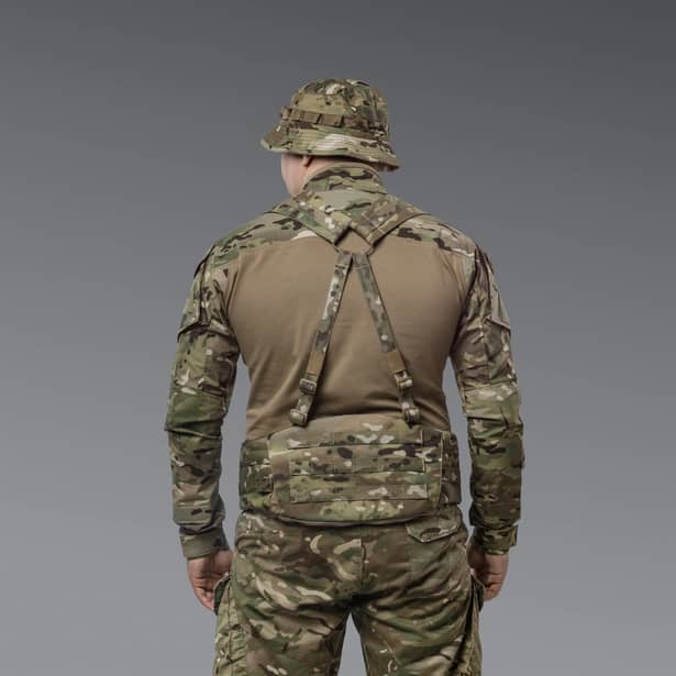 4 - Тактичний розвантажувальний пояс РПС 2 класу захисту, Cordura 500D. Мультикам. S/M