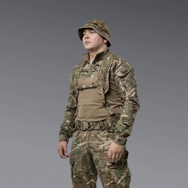3 - Тактичний розвантажувальний пояс РПС 2 класу захисту, Cordura 500D. Мультикам. S/M