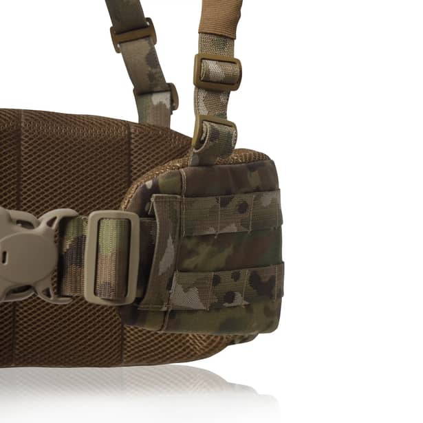 18 - Тактичний розвантажувальний пояс РПС 2 класу захисту, Cordura 500D. Мультикам. S/M