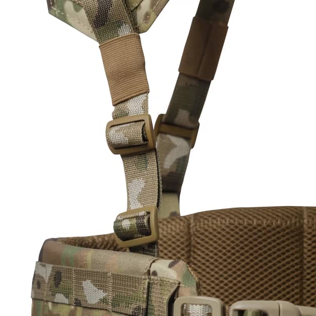 17 - Тактичний розвантажувальний пояс РПС 2 класу захисту, Cordura 500D. Мультикам. S/M