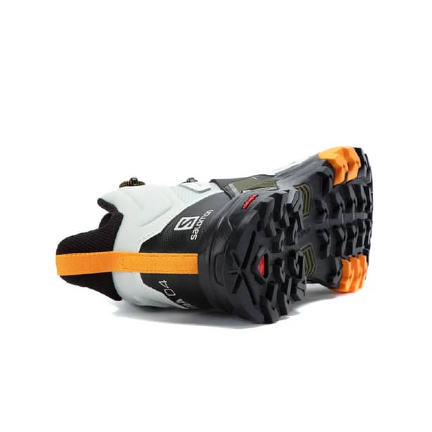 8 - Треккинговая обувь Salomon X Ultra 4 MID Gore-Tex (водонепроницаемые). Lunar rock / Magnet. Размер 40