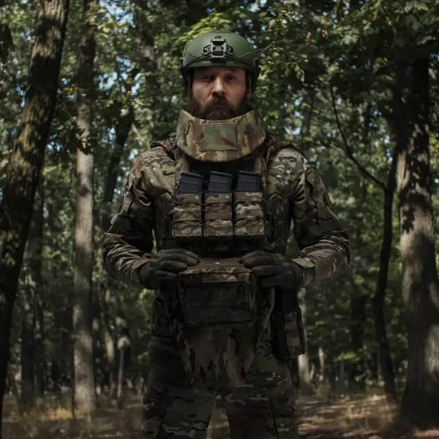 4 - Сумка-напашник PRO. Мультикам/Multicam, тактическая сумка.
