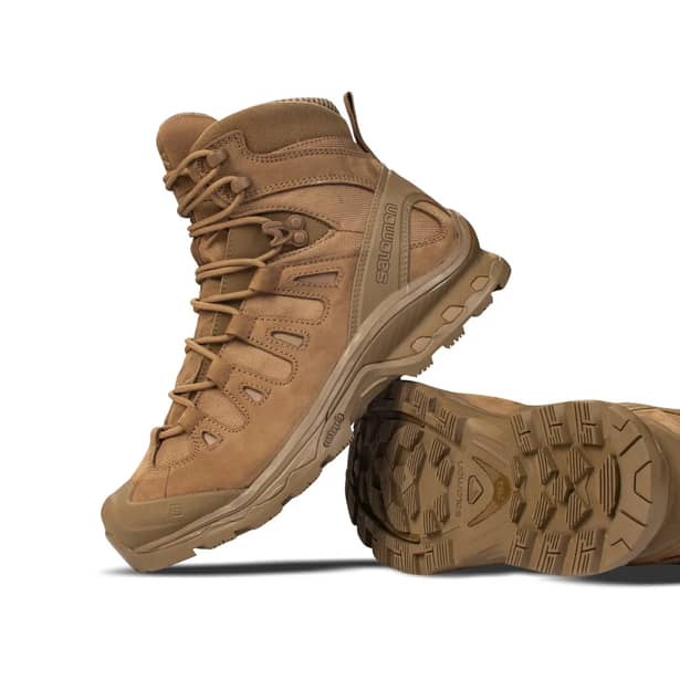 4 - Берці тактичні Salomon Quest 4D Forces 2. Койот. Розмір 40