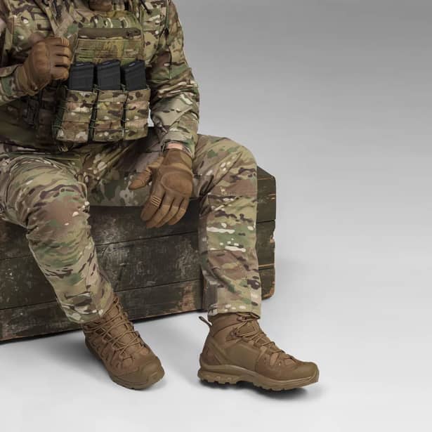 11 - Берці тактичні Salomon Quest 4D Forces 2. Койот. Розмір 40