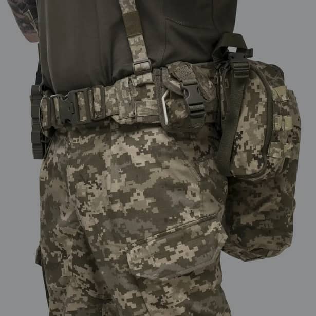 8 - Тактичний розвантажувальний пояс. Піксель РПС. L/XL