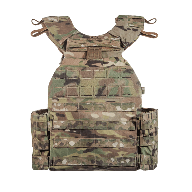 2 - Плитоноска TUR PRO. С системой быстрого сброса. Molle. Цвет Мультикам.