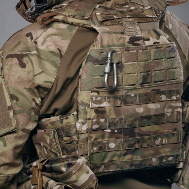 8 - Плитоноска TUR PRO. С системой быстрого сброса. Molle. Цвет Мультикам.
