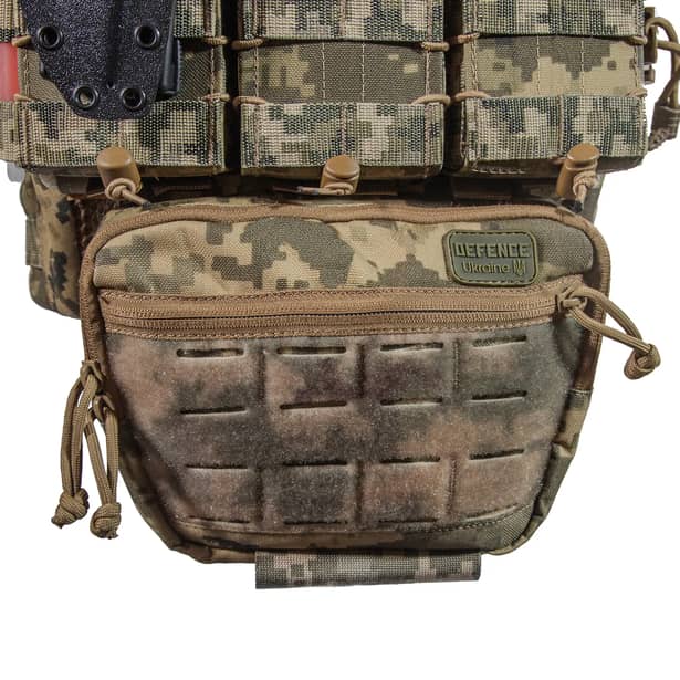 14 - Плитоноска TUR PRO (Комплект) с системой быстрого сброса. Molle. Цвет Пиксель. Размер L/XL.