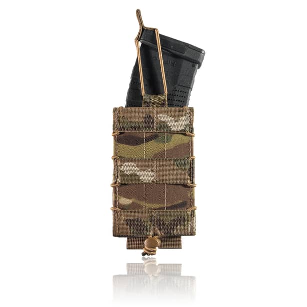 4 - Одинарный подсумок под магазины AK\AR. Cordura 500D. Molle. Мультикам