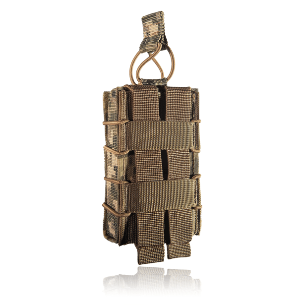 2 - Одинарный подсумок под магазины AK\AR. Cordura 500D. Molle. Пиксель
