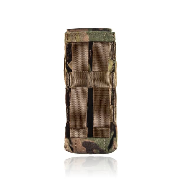 3 - Подвійний закритий підсумок під магазини AK\AR. Cordura 500D. Molle. Мультикам/Multісam