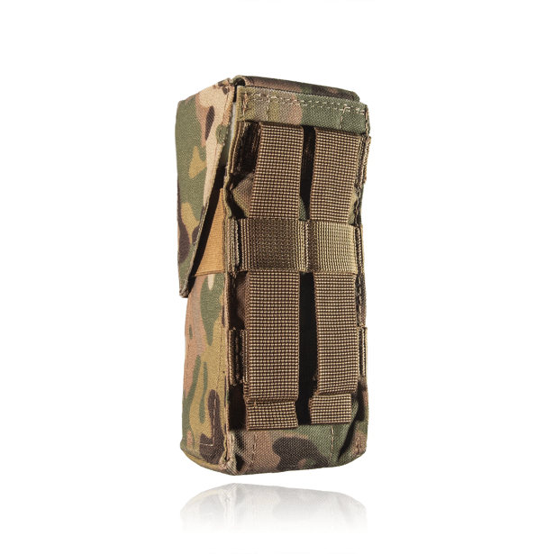 2 - Подвійний закритий підсумок під магазини AK\AR. Cordura 500D. Molle. Мультикам/Multісam
