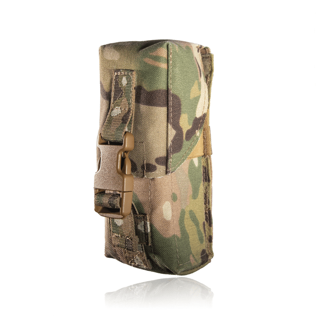 1 - Подвійний закритий підсумок під магазини AK\AR. Cordura 500D. Molle. Мультикам/Multісam