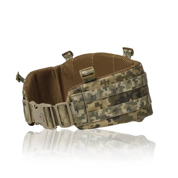 1 - Тактичний розвантажувальний пояс РПС, Cordura 500D. Піксель. S/M