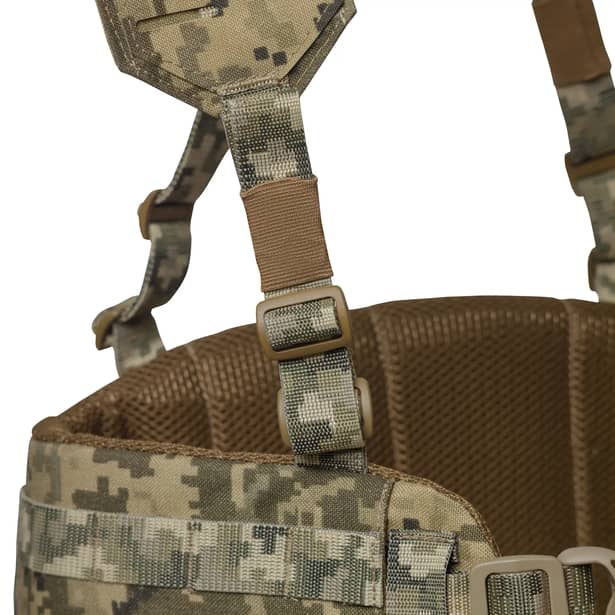 10 - Тактический разгрузочный пояс РПС, Cordura 500D. Пиксель. L/XL