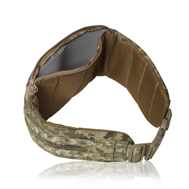 12 - Тактический разгрузочный пояс РПС, Cordura 500D. Пиксель. L/XL
