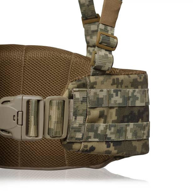11 - Тактический разгрузочный пояс РПС, Cordura 500D. Пиксель. L/XL