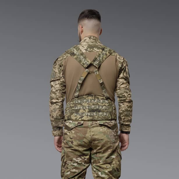 5 - Тактический разгрузочный пояс РПС, Cordura 500D. Пиксель. L/XL
