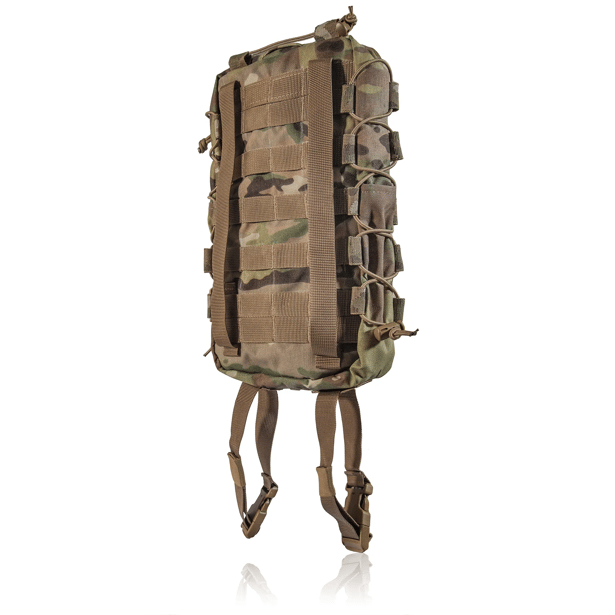 2 - Тактический рюкзак на 5 л. Крепление Molle. Cordura 1000D. Мультикам