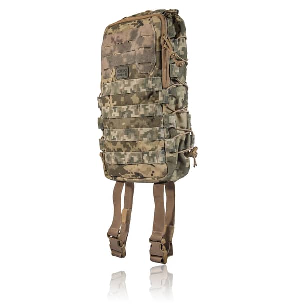 1 - Тактический рюкзак на 5 л. Крепление Molle. Cordura 1000D. Пиксель
