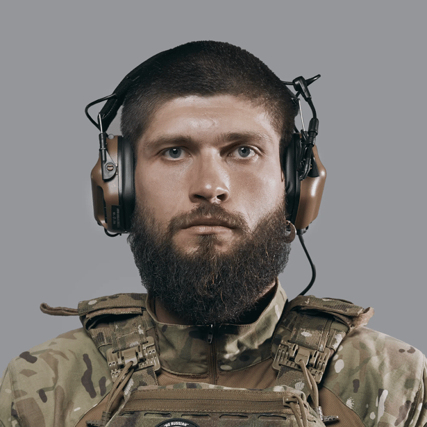 4 - Активные тактические наушники с микрофоном Earmor M32 MOD3 Helmet Version Койот
