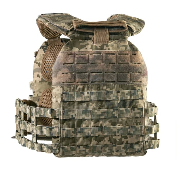 2 - Плитоноска TUR PRO Скелетон з системою швидкого скидання. Molle. Колір Піксель.