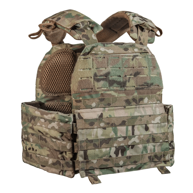 3 - Плитоноска КРУК, система швидкого скидання. Molle. Колір Мультикам.