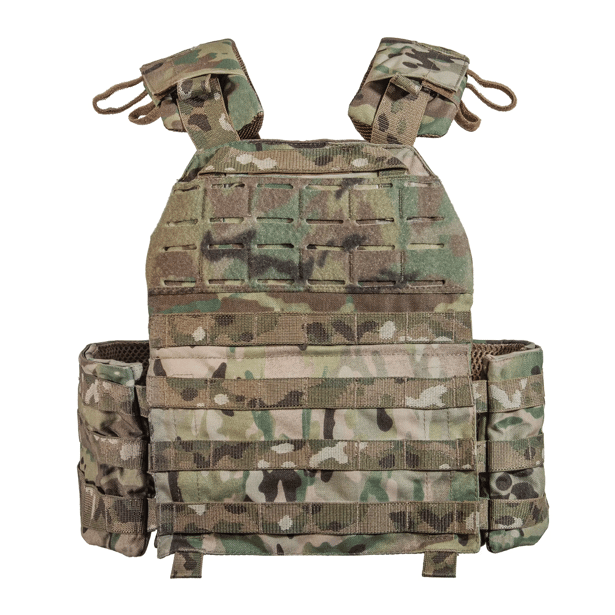 2 - Плитоноска КРУК, система швидкого скидання. Molle. Колір Мультикам.