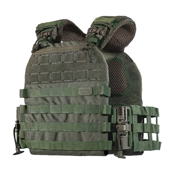 1 - Плитоноска TUR PRO с системой быстрого сброса. Molle. Цвет Олива.