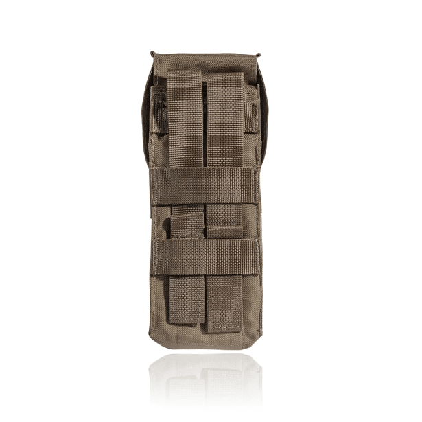 3 - Подвійний закритий підсумок під магазини AK\AR. Cordura 500D. Molle. Койот