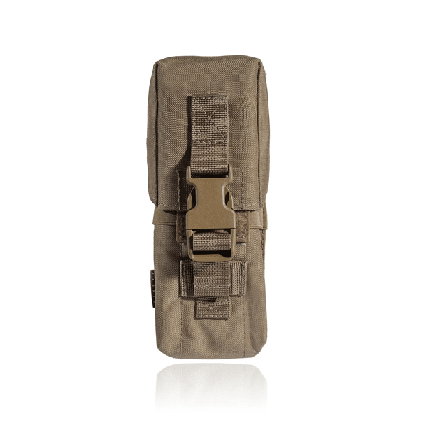 4 - Подвійний закритий підсумок під магазини AK\AR. Cordura 500D. Molle. Койот
