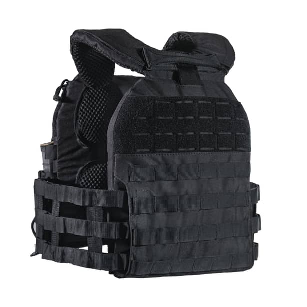 14 - Плитоноска TUR PRO с системой быстрого сброса. Molle. Цвет Черный.