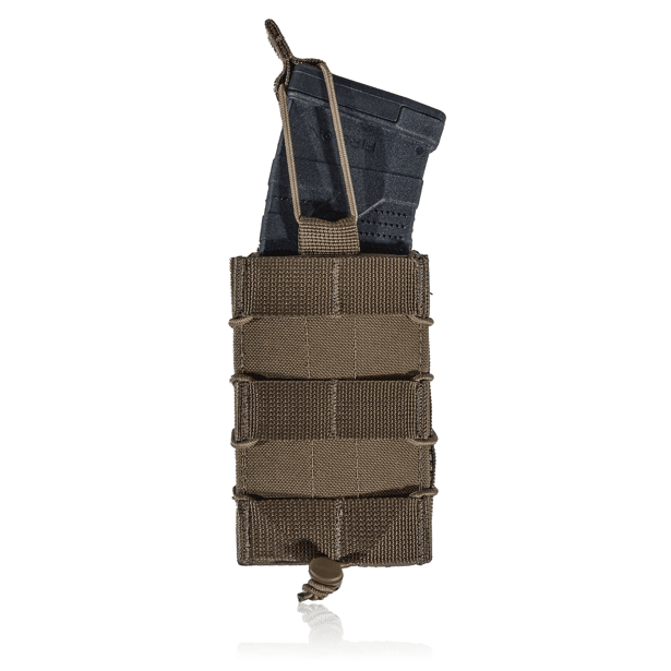 4 - Одинарный подсумок под магазины AK\AR. Cordura 500D. Molle. Койот