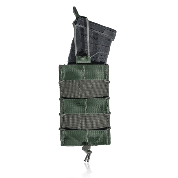4 - Одинарный подсумок под магазины AK\AR. Cordura 500D. Molle. Олива