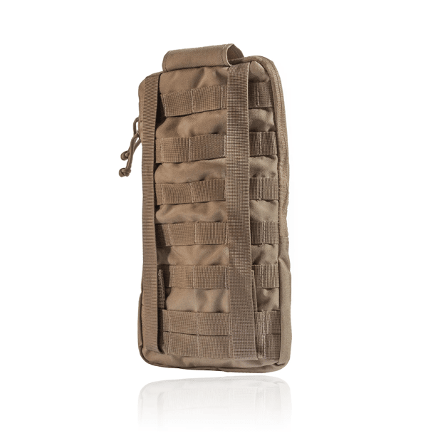 2 - Тактический Рюкзак-подсумок под гидратор на 2 л. Крепление Molle. Cordura 1000D. Койот