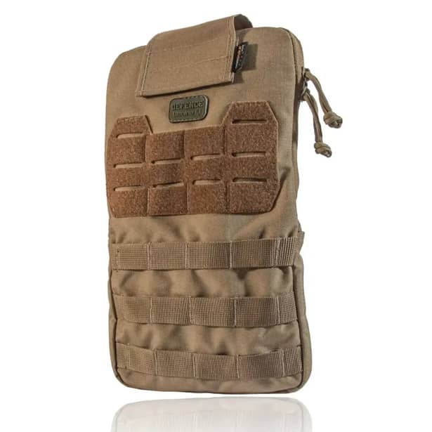 1 - Тактический Рюкзак-подсумок под гидратор на 2 л. Крепление Molle. Cordura 1000D. Койот