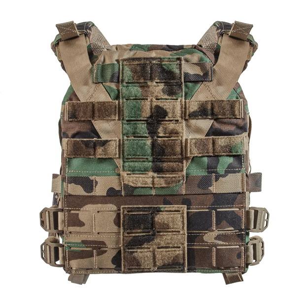2 - Плитоноска Agilite K-ZERO Plate Carrier. Цвет Woodland. Материал Cordura 500D.