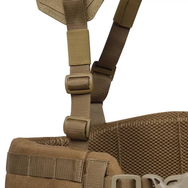 11 - Тактический разгрузочный пояс РПС, Cordura 500D. Койот. L/XL