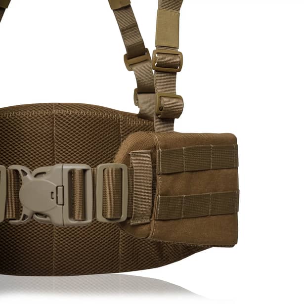 12 - Тактический разгрузочный пояс РПС, Cordura 500D. Койот. L/XL