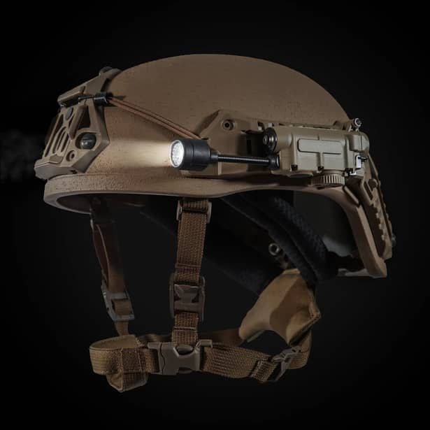 5 - Ліхтар тактичний на шолом Sidewinder MPLS 5LED з IFF (свій-чужий) маяком. Койот