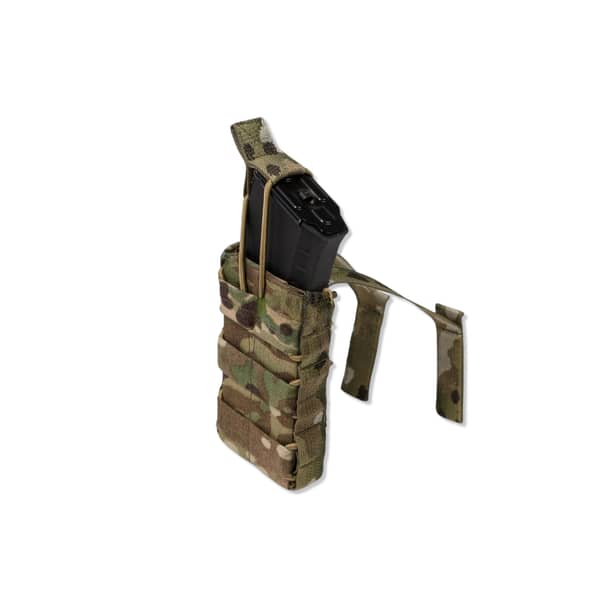 1 - Одинарний підсумок під магазини AK\AR на 30 набоїв. Cordura 1000D. Molle. Мультикам. Real Defence