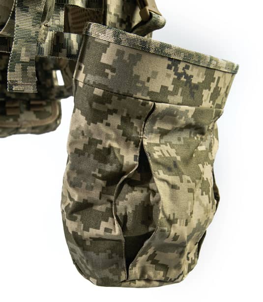 15 - Плитоноска TUR PRO (Комплект) с системой быстрого сброса. Molle. Цвет Пиксель.