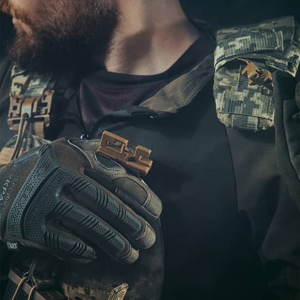7 - Плитоноска TUR PRO (Комплект) с системой быстрого сброса. Molle. Цвет Пиксель.