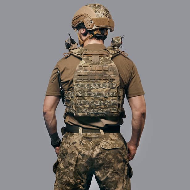 3 - Бронежилет 3-го класу (TUR PRO Gen 2). Вага 3.7 кг. З системою швидкого скидання. Molle. Колір Піксель. Розмір S/M.