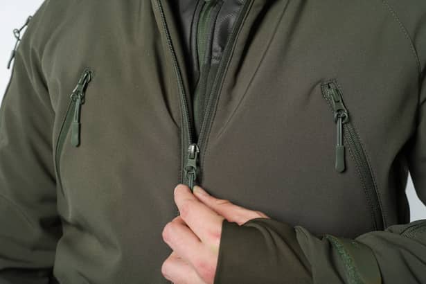 6 - Куртка тактична Softshell ХАНТЕР. Осінь-Весна Олива. Розмір XL (52-54)