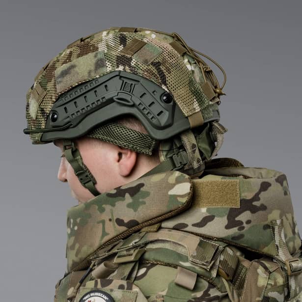 6 - Баллистическая защита шеи 2-го класса защиты. CORDURA 1000D. Мультикам